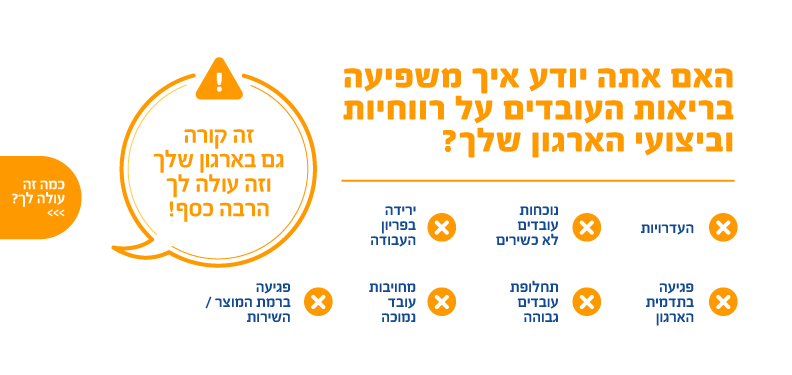 אנחנו מוסיפים ערך לבריאות שלך